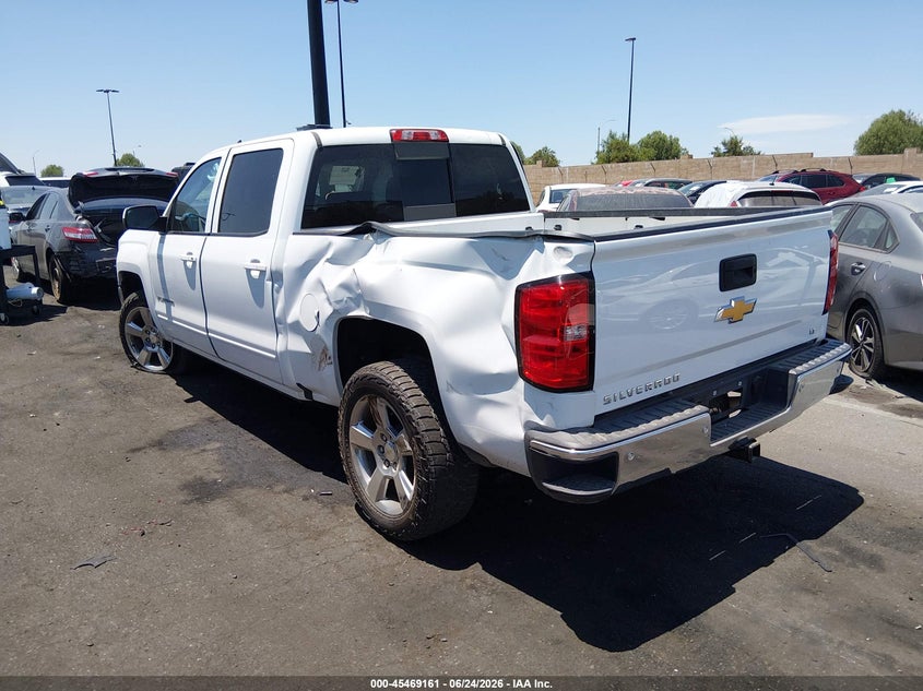 2018 Chevrolet VIN 3GCPCREC4JG353982 IAAI salvage auction — SIDE, Salvage Certificate (California), sold $6,150 on 2026-07-31 (photo 3)