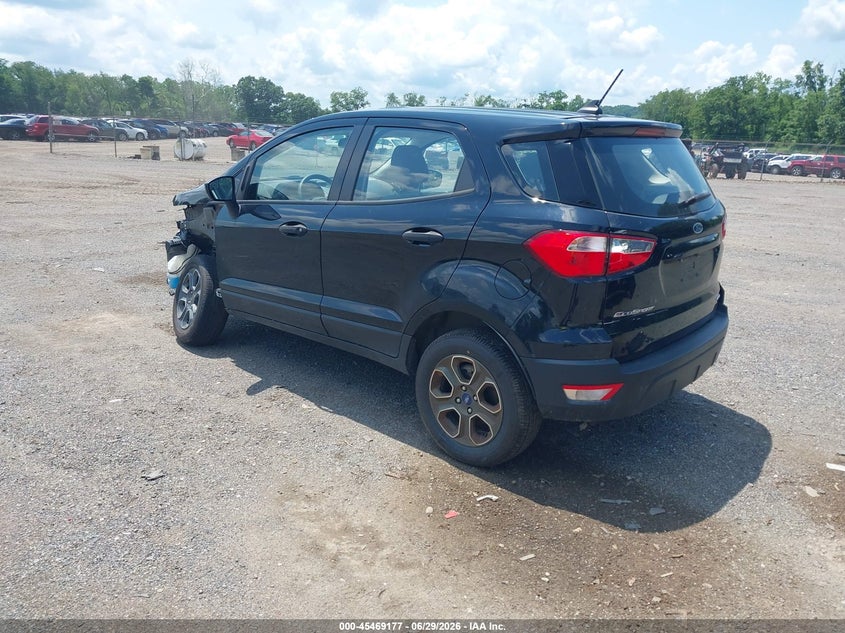 2022 Ford Ecosport VIN MAJ6S3FL0NC458205 IAAI salvage auction — FRONT END, Salvage (Ohio), sold $1,600 on 2026-07-27 (photo 3)