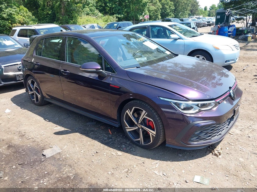 2024 Volkswagen Golf gti VIN WVWRA7CD7RW158440 — IAAI salvage auction photo