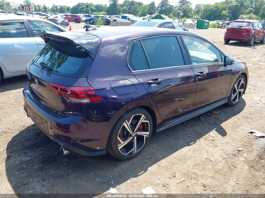 2024 Volkswagen Golf gti VIN WVWRA7CD7RW158440 IAAI salvage auction — LEFT SIDE, Salvage Title, sold $11,000 on 2026-09-01 (photo 4)