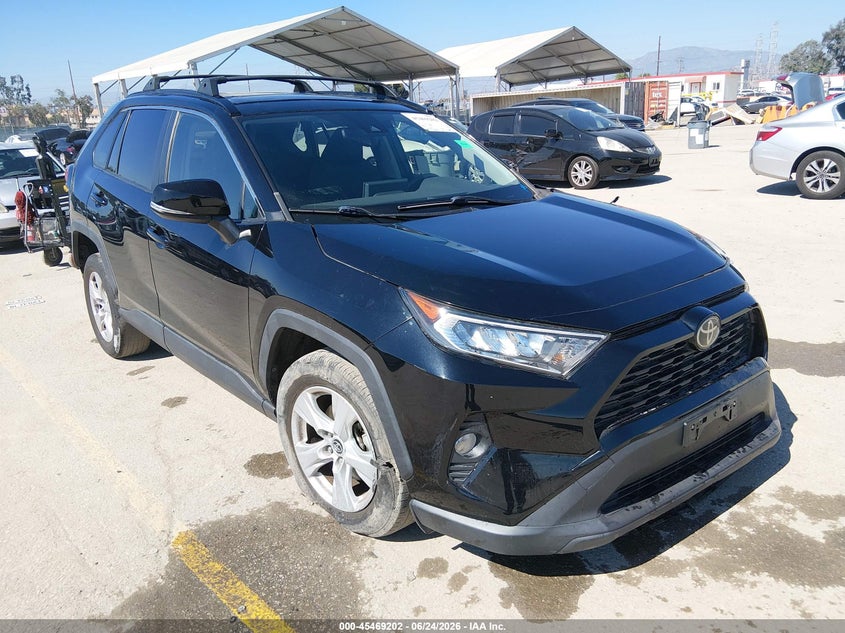 2019 Toyota Rav 4 VIN JTMW1RFV3KD026053 IAAI salvage auction — LEFT FRONT, Salvage (California), sold $7,000 on 2026-07-29 (photo 1)