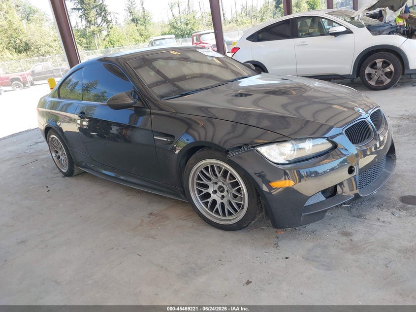 2012 BMW M3 VIN WBSKG9C57CE798092 IAAI salvage auction — LEFT FRONT, Bill Of Sale (Washington), sold $8,100 on 2026-07-12 (photo 1)