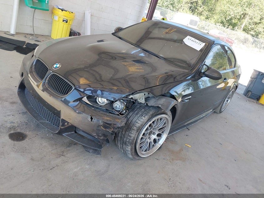 2012 BMW M3 VIN WBSKG9C57CE798092 IAAI salvage auction — LEFT FRONT, Bill Of Sale (Washington), sold $8,100 on 2026-07-12 (photo 2)