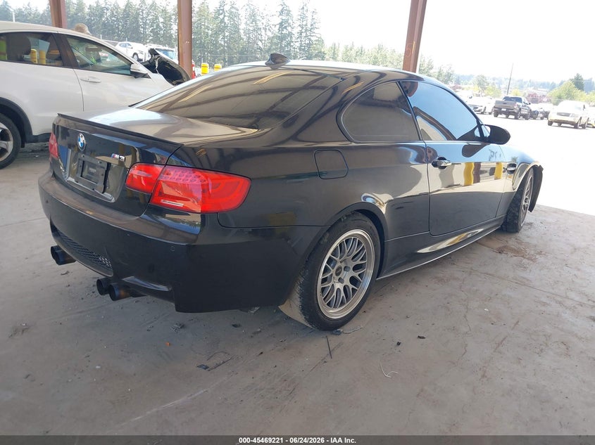 2012 BMW M3 VIN WBSKG9C57CE798092 IAAI salvage auction — LEFT FRONT, Bill Of Sale (Washington), sold $8,100 on 2026-07-12 (photo 4)