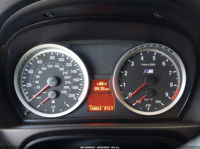 2012 BMW M3 VIN WBSKG9C57CE798092 IAAI salvage auction — LEFT FRONT, Bill Of Sale (Washington), sold $8,100 on 2026-07-12 (photo 7)