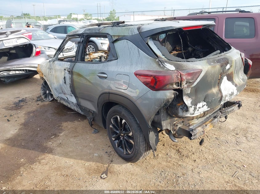 2023 Chevrolet Trailblazer VIN KL79MRSL3PB145729 IAAI salvage auction — TOTAL BURN, Bill Of Sale Destruction Only - Salvage (Ohio), sold $100 on 2026-07-16 (photo 3)
