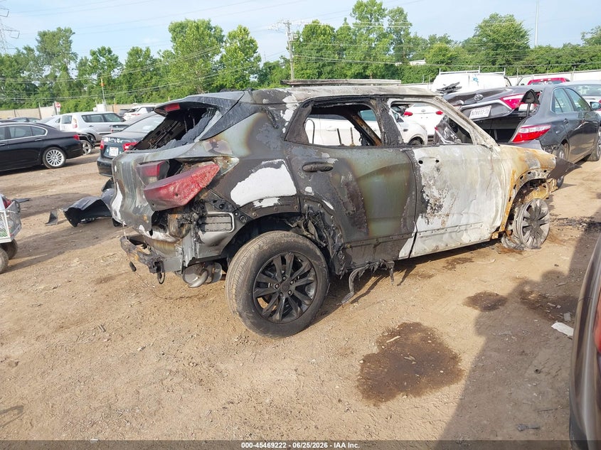 2023 Chevrolet Trailblazer VIN KL79MRSL3PB145729 IAAI salvage auction — TOTAL BURN, Bill Of Sale Destruction Only - Salvage (Ohio), sold $100 on 2026-07-16 (photo 4)