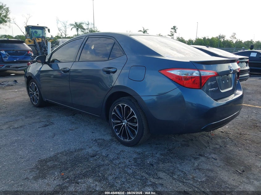 2015 Toyota Corolla VIN 5YFBURHE2FP364789 IAAI salvage auction — FRONT END, Rebuildable (Florida), sold $2,300 on 2026-07-20 (photo 3)