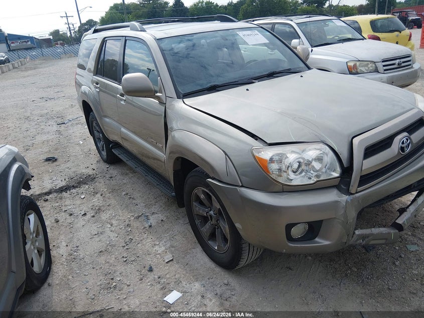 2006 Toyota 4runner VIN JTEBU17R860096133 IAAI salvage auction — FRONT END, Salvage (Illinois), sold $2,850 on 2026-07-19 (photo 1)