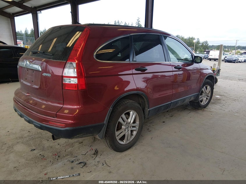 2011 Honda Cr-v VIN JHLRE4H51BC014154 IAAI salvage auction — LEFT FRONT, Bill Of Sale (Washington), sold $2,450 on 2026-07-29 (photo 4)