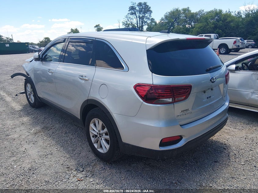 2019 Kia Sorento VIN 5XYPG4A30KG562259 IAAI salvage auction — FRONT END, Salvage (Ohio), sold $1,650 on 2026-07-14 (photo 3)