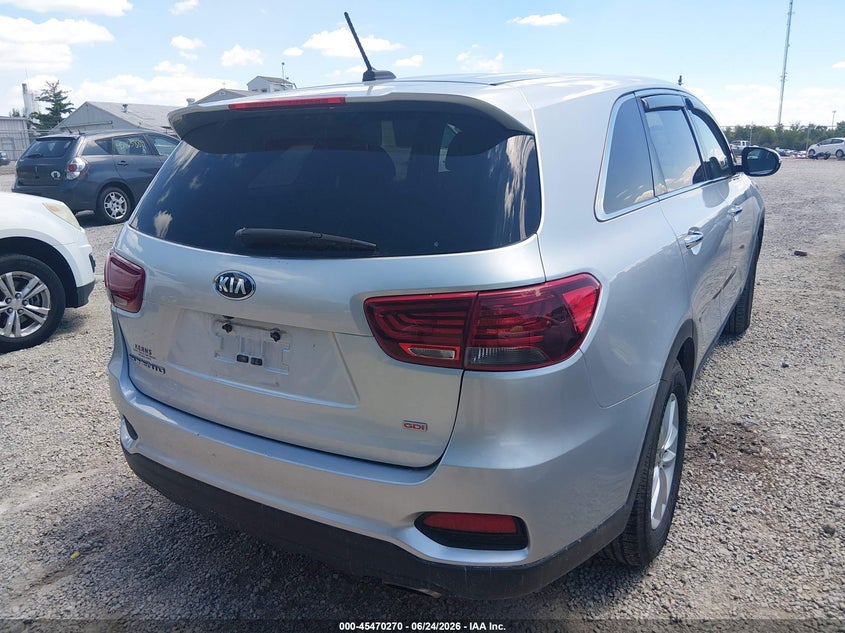 2019 Kia Sorento VIN 5XYPG4A30KG562259 IAAI salvage auction — FRONT END, Salvage (Ohio), sold $1,650 on 2026-07-14 (photo 4)