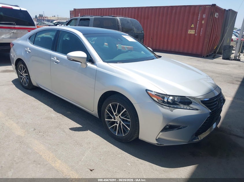 2017 Lexus ES VIN 58ABK1GG9HU043224 IAAI salvage auction — REAR END, Salvage (California), sold $7,800 on 2026-07-09 (photo 1)
