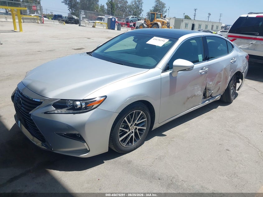 2017 Lexus ES VIN 58ABK1GG9HU043224 IAAI salvage auction — REAR END, Salvage (California), sold $7,800 on 2026-07-09 (photo 2)