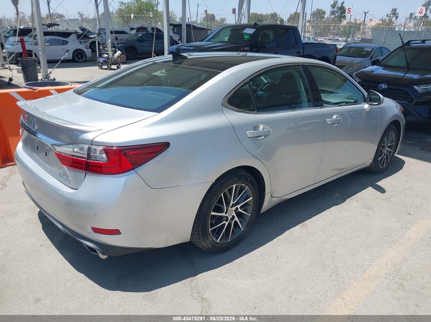 2017 Lexus ES VIN 58ABK1GG9HU043224 IAAI salvage auction — REAR END, Salvage (California), sold $7,800 on 2026-07-09 (photo 4)