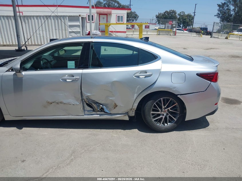 2017 Lexus ES VIN 58ABK1GG9HU043224 IAAI salvage auction — REAR END, Salvage (California), sold $7,800 on 2026-07-09 (photo 6)