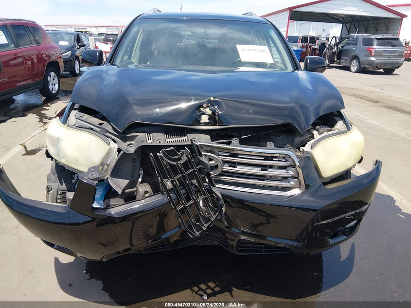 2008 Toyota Highlander VIN JTEDS43AX82055378 IAAI salvage auction — FRONT END, Salvage (North Carolina), sold $25 on 2026-07-29 (photo 6)