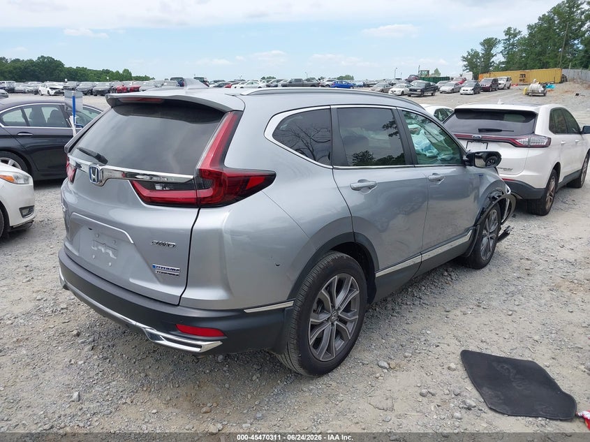 2021 Honda VIN 7FART6H95ME002424 IAAI salvage auction — FRONT END, Salvage (Georgia), sold $11,400 on 2026-07-23 (photo 4)