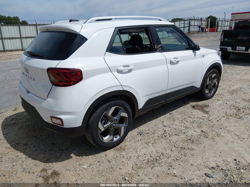 2025 Hyundai Venue VIN KMHRC8A35SU378957 IAAI salvage auction — SIDE, Salvage Title, sold $4,050 on 2026-07-23 (photo 4)