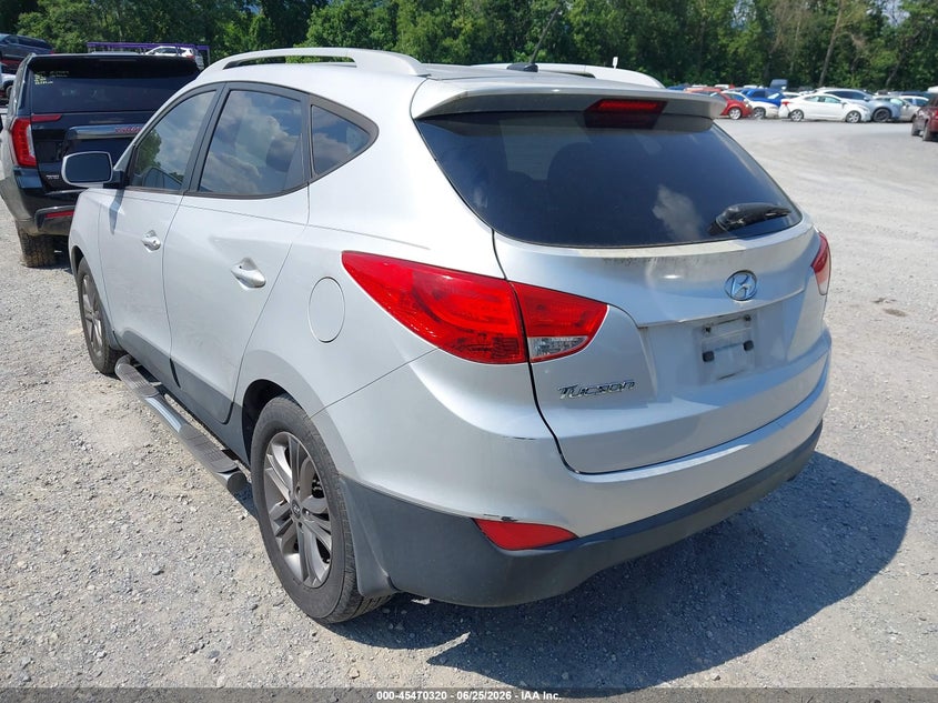 2014 Hyundai Tucson VIN KM8JU3AG3EU833096 IAAI salvage auction — NORMAL WEAR, Clear (Virginia), sold $1,200 on 2026-07-21 (photo 6)