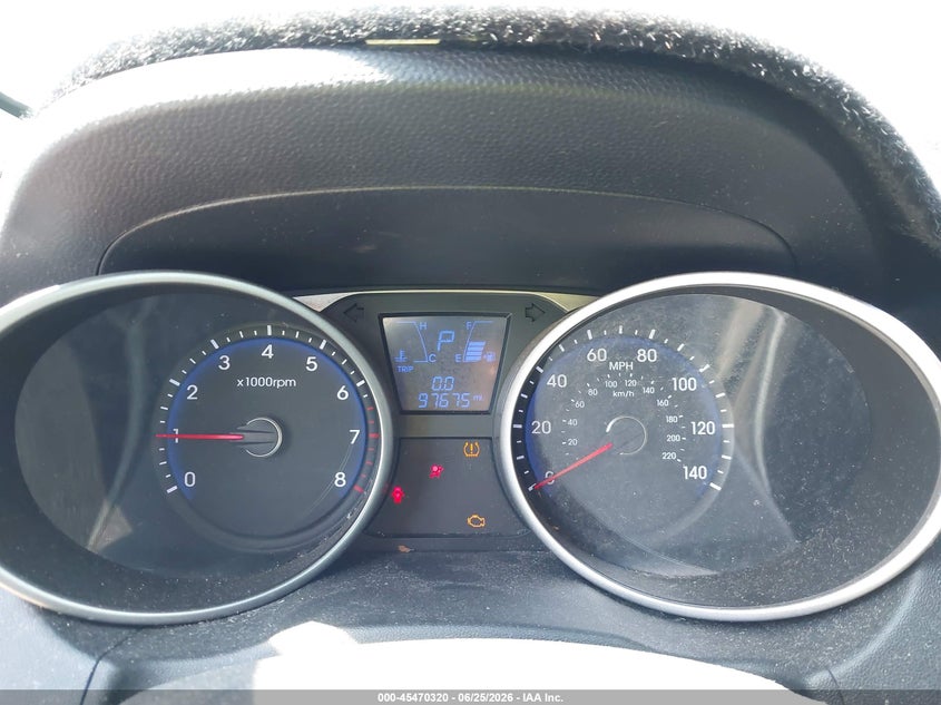 2014 Hyundai Tucson VIN KM8JU3AG3EU833096 IAAI salvage auction — NORMAL WEAR, Clear (Virginia), sold $1,200 on 2026-07-21 (photo 7)