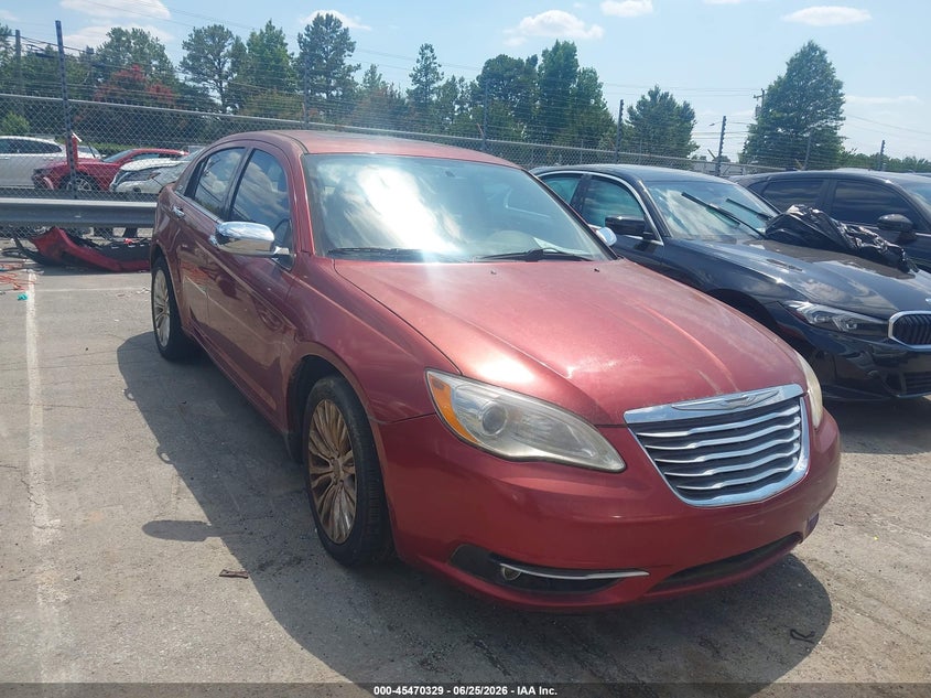 2012 Chrysler 200 VIN 1C3CCBCB8CN117348 IAAI salvage auction — NORMAL WEAR, Clear (South Carolina), sold $650 on 2026-07-17 (photo 1)