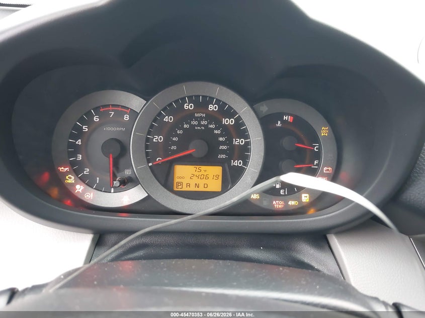 2009 Toyota Rav4 VIN JTMBF33V49D006924 IAAI salvage auction — REAR END, Salvage (Pennsylvania), sold $1,200 on 2026-07-12 (photo 7)