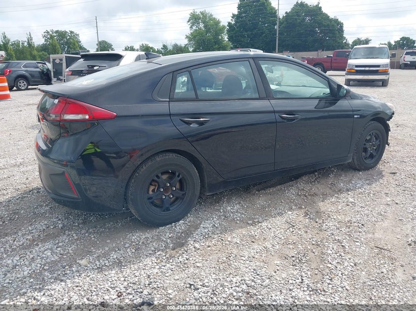 2019 Hyundai Ioniq VIN KMHC65LC9KU133829 IAAI salvage auction — FRONT END, Salvage (Missouri), sold $2,300 on 2026-08-01 (photo 4)