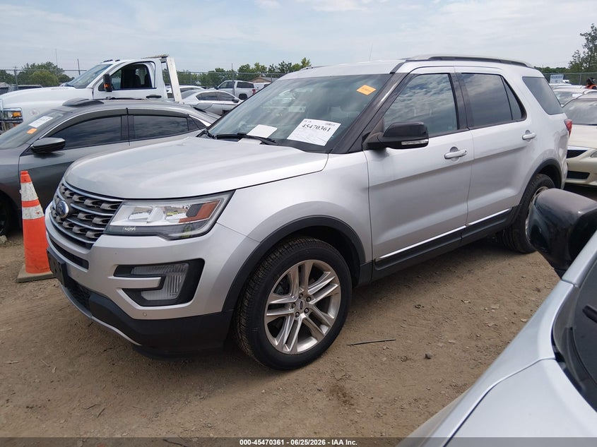 2017 Ford Explorer VIN 1FM5K8D81HGB89173 IAAI salvage auction — SIDE, Salvage (Ohio), sold $2,150 on 2026-07-12 (photo 2)