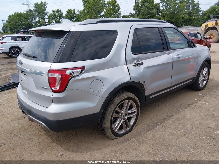 2017 Ford Explorer VIN 1FM5K8D81HGB89173 IAAI salvage auction — SIDE, Salvage (Ohio), sold $2,150 on 2026-07-12 (photo 4)