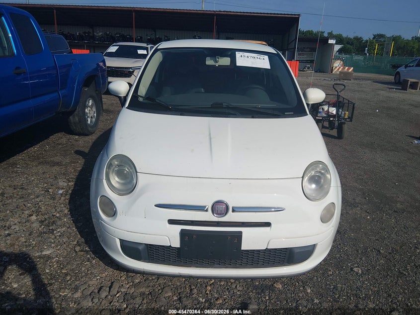 2012 Fiat 500 VIN 3C3CFFAR6CT125026 IAAI salvage auction — NORMAL WEAR, Original (Ohio), sold $475 on 2026-08-12 (photo 6)