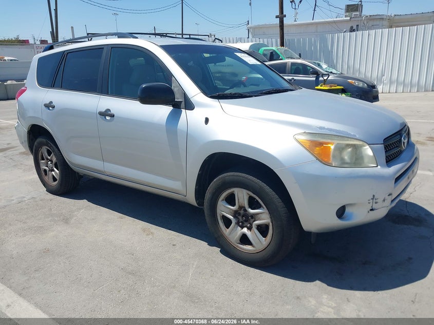 2008 Toyota Rav4 VIN JTMZD33VX86077715 IAAI salvage auction — FRONT & REAR, Salvage (California), sold $750 on 2026-07-29 (photo 1)