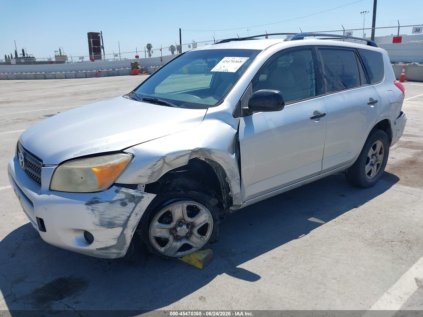 2008 Toyota Rav4 VIN JTMZD33VX86077715 IAAI salvage auction — FRONT & REAR, Salvage (California), sold $750 on 2026-07-29 (photo 2)