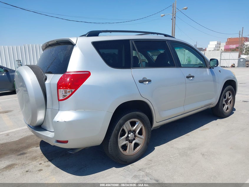 2008 Toyota Rav4 VIN JTMZD33VX86077715 IAAI salvage auction — FRONT & REAR, Salvage (California), sold $750 on 2026-07-29 (photo 4)