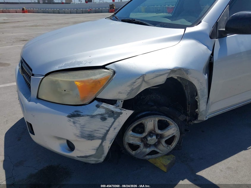 2008 Toyota Rav4 VIN JTMZD33VX86077715 IAAI salvage auction — FRONT & REAR, Salvage (California), sold $750 on 2026-07-29 (photo 6)
