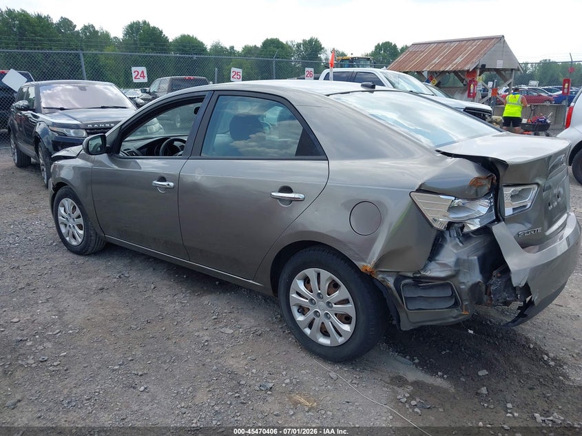 2012 Kia Forte VIN KNAFU4A20C5482883 IAAI salvage auction — FRONT & REAR, Salvage Title, sold $425 on 2026-07-23 (photo 3)