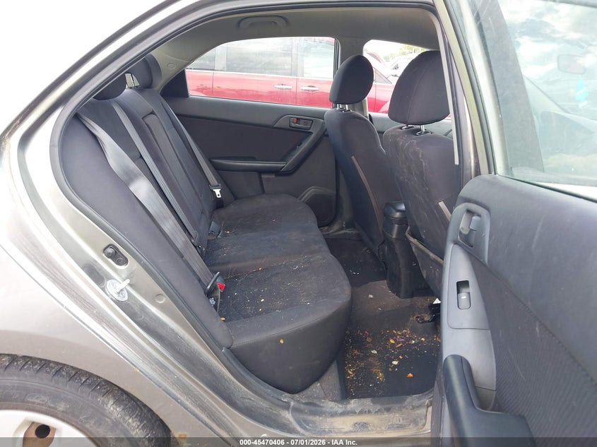 2012 Kia Forte VIN KNAFU4A20C5482883 IAAI salvage auction — FRONT & REAR, Salvage Title, sold $425 on 2026-07-23 (photo 8)