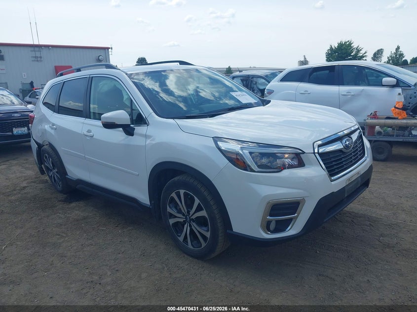 2021 Subaru Forester VIN JF2SKASC8MH445420 IAAI salvage auction — LEFT REAR, Salvage (Idaho), sold $5,300 on 2026-07-21 (photo 1)