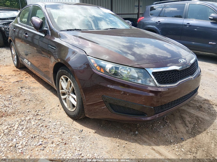 2011 Kia Optima VIN KNAGM4A76B5142412 IAAI salvage auction — NORMAL WEAR, Clear (Pennsylvania), sold $250 on 2026-07-15 (photo 1)