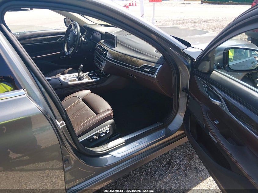 2016 BMW 7er VIN WBA7E2C59GG738526 IAAI salvage auction — FRONT END, Clear (South Carolina), sold $325 on 2026-07-29 (photo 5)