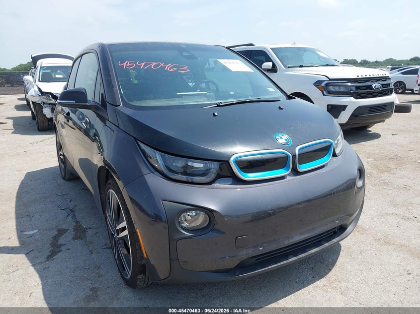 2015 BMW I3 VIN WBY1Z4C58FV503410 IAAI salvage auction — REAR END, Original (Texas), sold $25 on 2026-08-01 (photo 1)