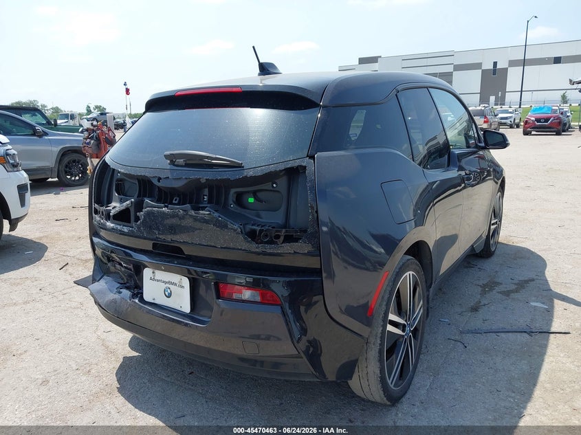 2015 BMW I3 VIN WBY1Z4C58FV503410 IAAI salvage auction — REAR END, Original (Texas), sold $25 on 2026-08-01 (photo 4)