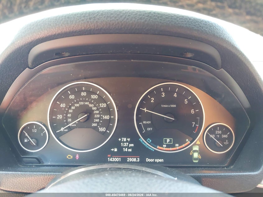 2014 BMW VIN WBA3C3G58ENS68065 IAAI salvage auction — SIDE, Clear (Virginia), sold $1,675 on 2026-07-22 (photo 7)