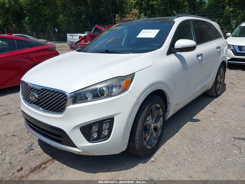 2016 Kia Sorento VIN 5XYPKDA11GG127478 IAAI salvage auction — NORMAL WEAR, Clear (Indiana), sold $2,300 on 2026-07-22 (photo 2)