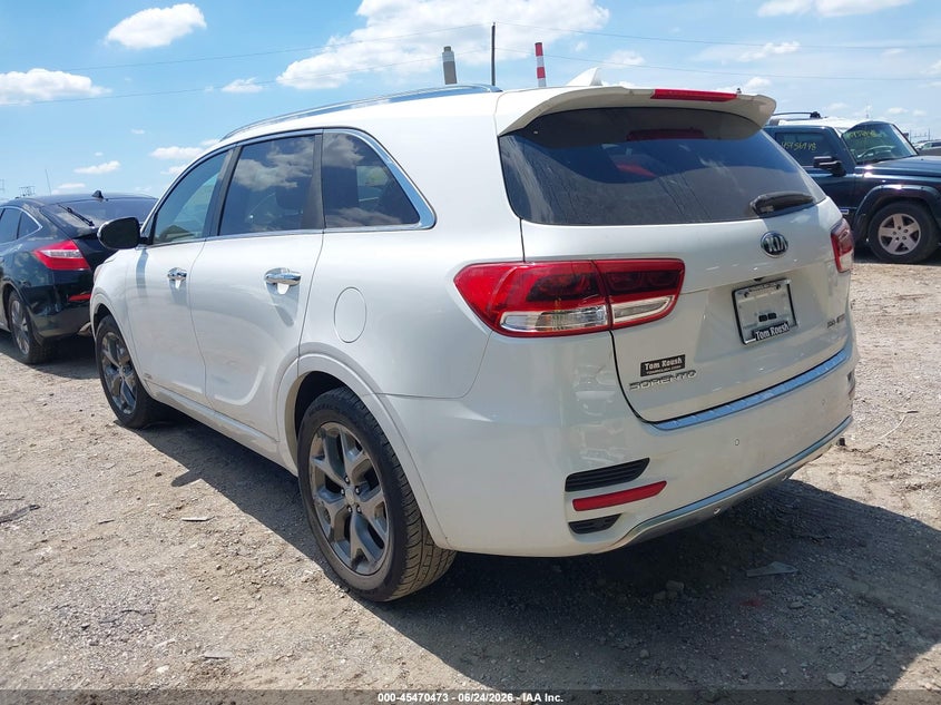 2016 Kia Sorento VIN 5XYPKDA11GG127478 IAAI salvage auction — NORMAL WEAR, Clear (Indiana), sold $2,300 on 2026-07-22 (photo 3)