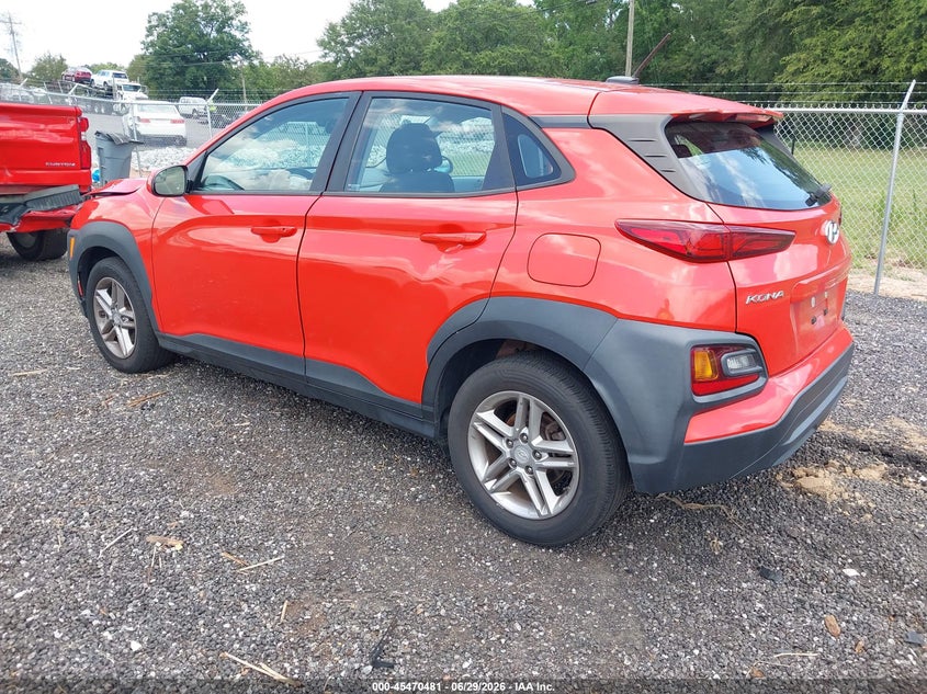 2020 Hyundai Kona VIN KM8K12AA9LU529092 IAAI salvage auction — FRONT END, Clear (South Carolina), sold $2,500 on 2026-09-10 (photo 3)
