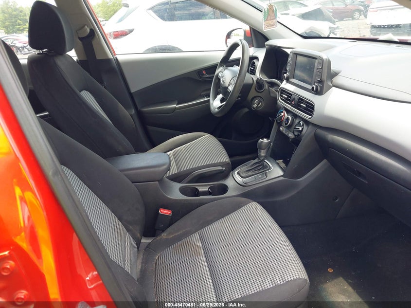 2020 Hyundai Kona VIN KM8K12AA9LU529092 IAAI salvage auction — FRONT END, Clear (South Carolina), sold $2,500 on 2026-09-10 (photo 5)