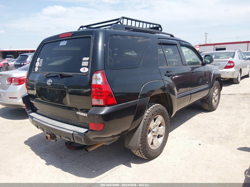 2005 Toyota 4runner VIN JTEZU14RX50051969 IAAI salvage auction — NORMAL WEAR, Salvage (Alabama), sold $2,500 on 2026-07-13 (photo 4)