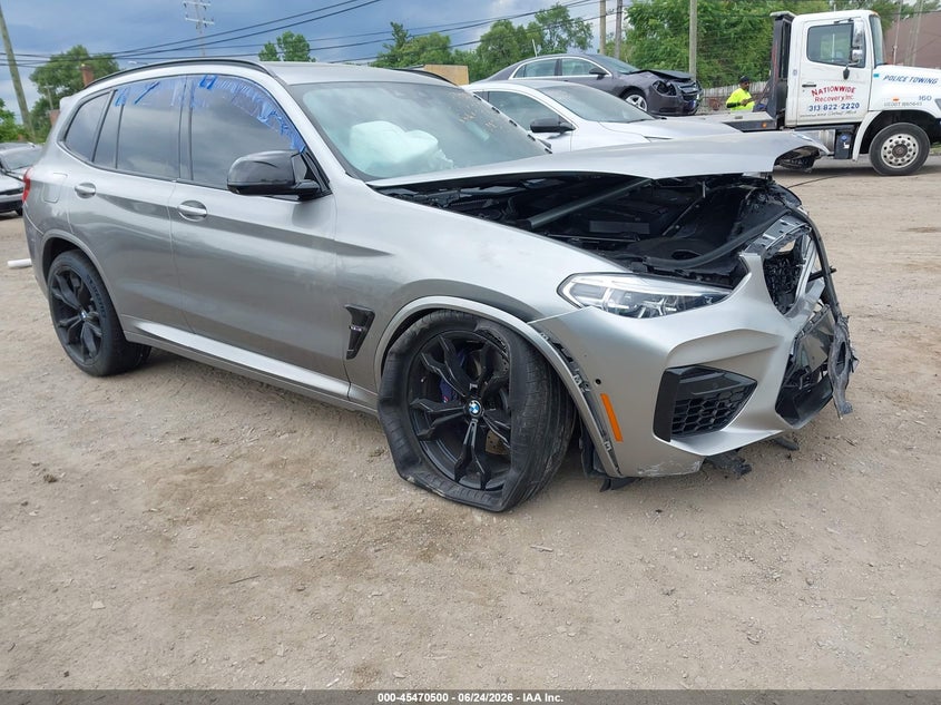 2020 BMW X3 m VIN 5YMTS0C00LLA57945 — IAAI salvage auction photo