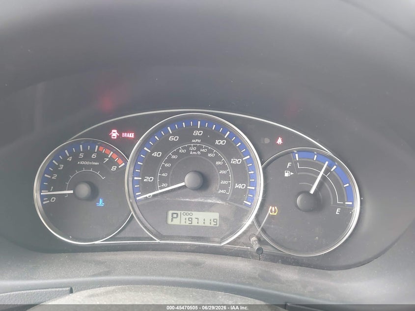 2010 Subaru Forester VIN JF2SH6CC9AH767554 IAAI salvage auction — NORMAL WEAR, Clear (Arizona), sold $325 on 2026-07-14 (photo 7)